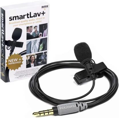 Rode Microphone Smart Lav + Condenser Microphone With Trrs Connections