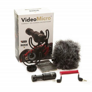 रोड वीडियो माइक्रो अल्ट्राकॉम्पैक्ट कैमरा-माउंट शॉटगन माइक्रोफोन