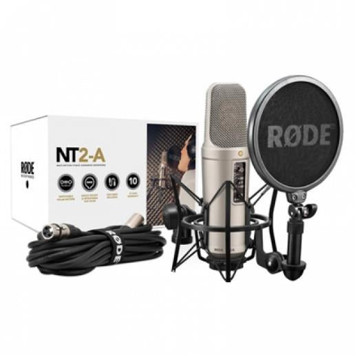 Rode Nt2-a Large-diaphragm Multipattern Condenser Microphone