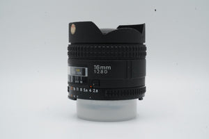 Used Nikon AF S Fisheye 16mm f 2.8d