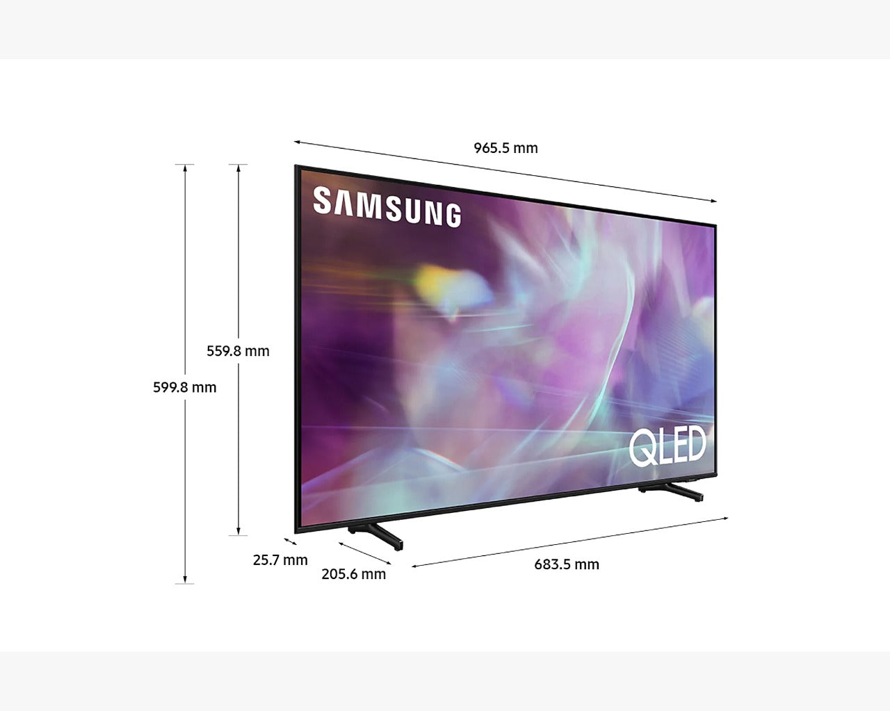 Samsung 1m 63cm Q60A QLED 4K Smart TV