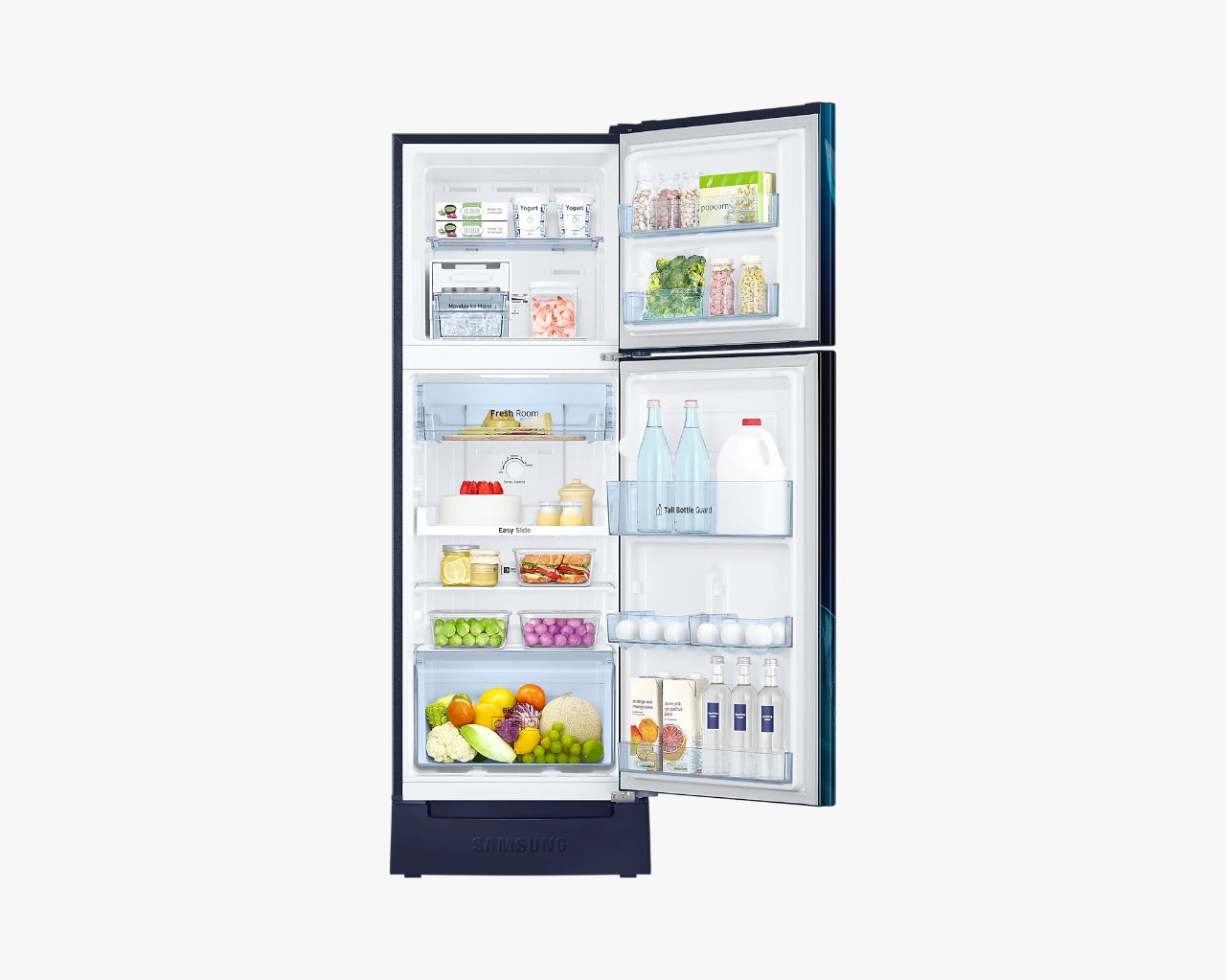 Samsung Top Mount Freezer with Base Stand Drawer 253L RT28T31429U