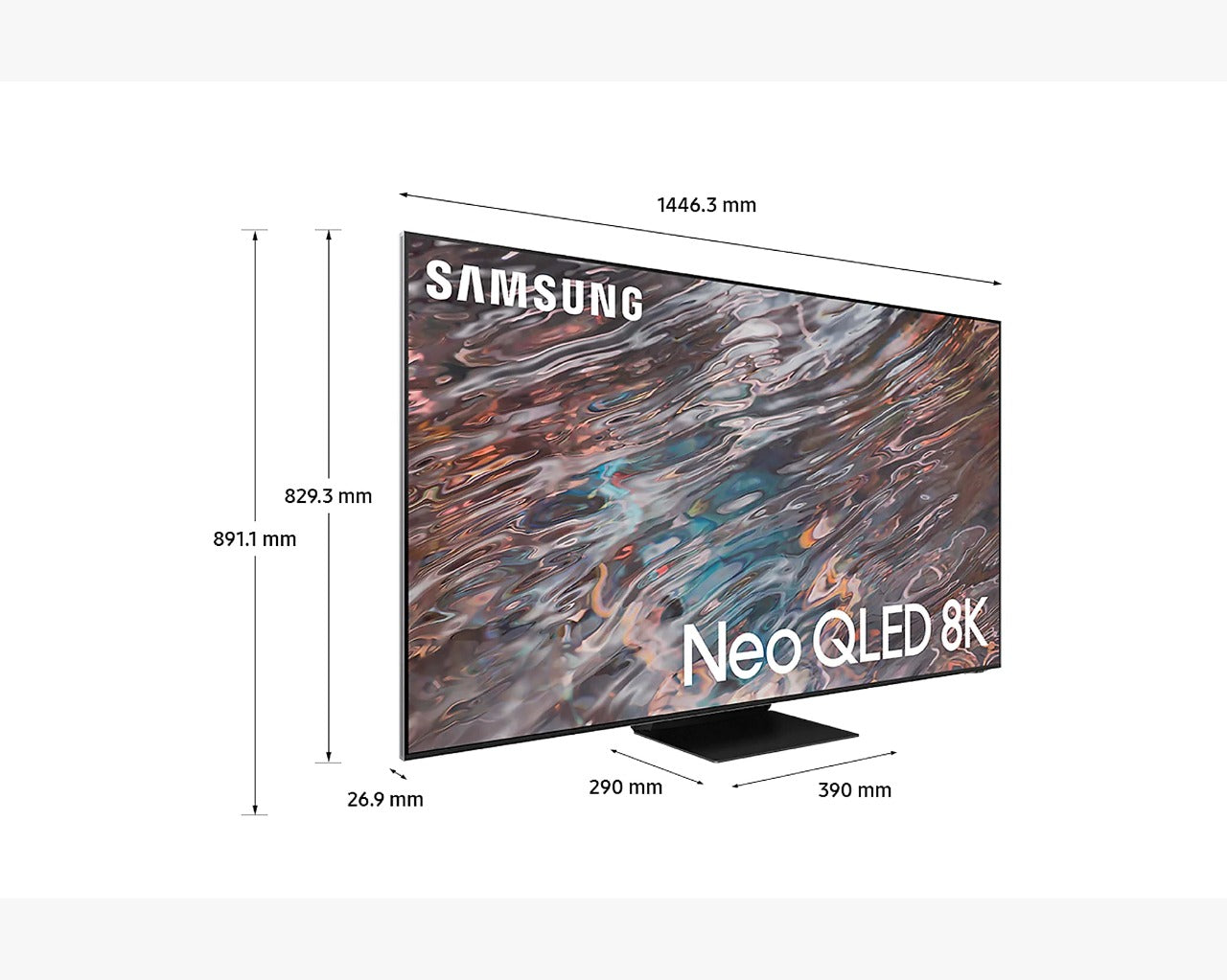 सैमसंग 1m 89cm QN800A नियो QLED 8K स्मार्ट टीवी 