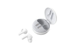 Load image into Gallery viewer, LG Tone Free Wireless Earbuds 99.9% Bacteria Free, Prestigious British Meridian Sound, Dual Microphones in Each Earbud and IPX4 Water Resistance (FN6, White)
