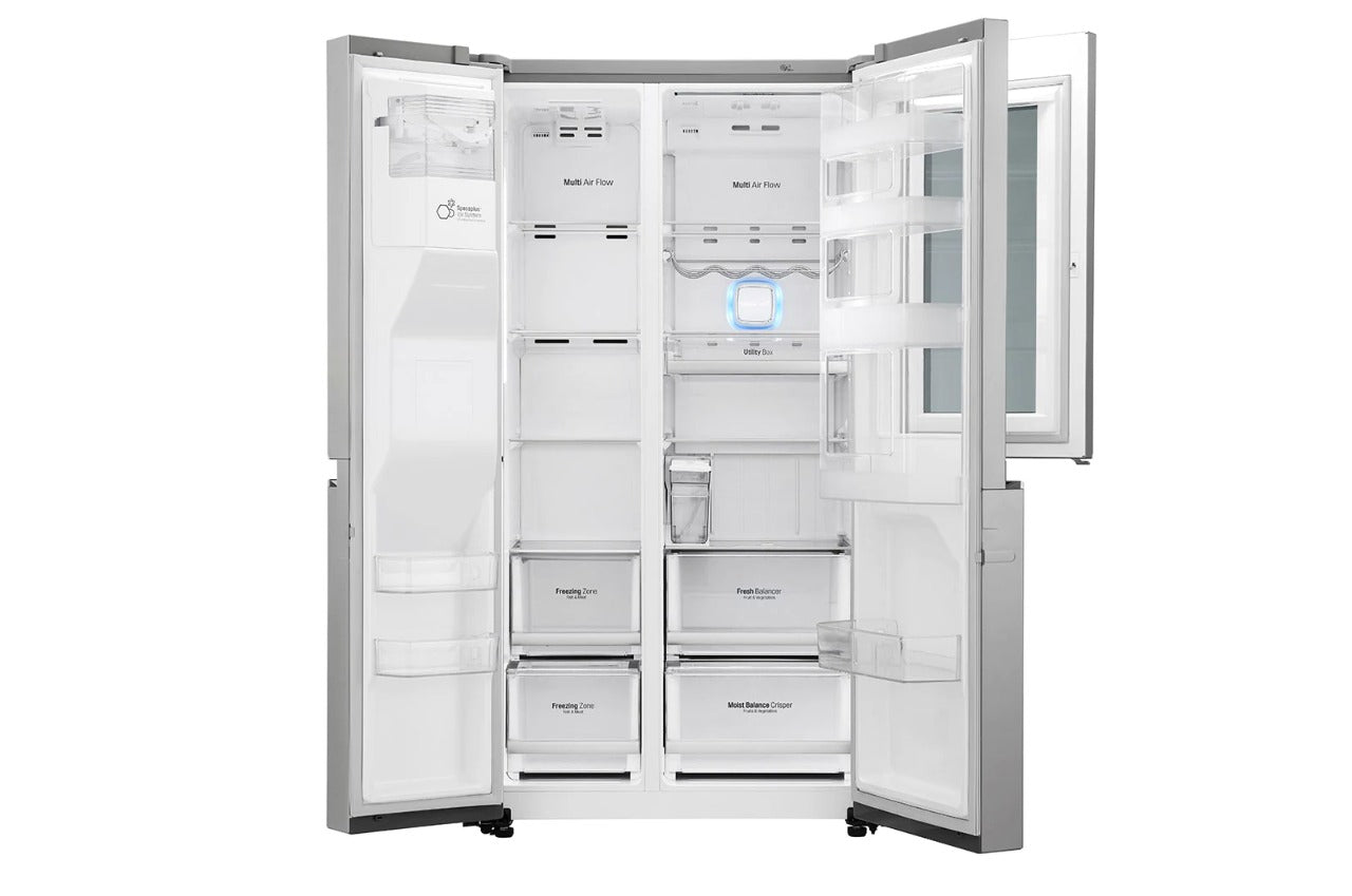 Knock Twice, See Inside, 668 Ltr InstaView Door-in-Door™, Inverter Linear Compressor, DoorCooling+™ Refrigerator GC-X247CSAV