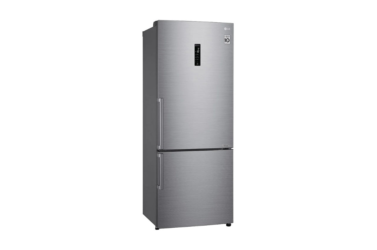 LG 494 Litres Bottom Freezer Refrigerator with Inverter Linear Compressor GC-B569BLCF