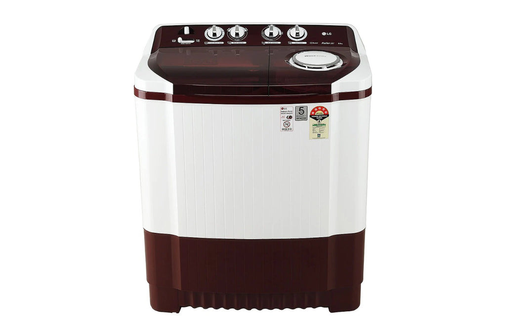 LG Wash 8.5kg and Spin 6kg Rust Free Body Roller Jet Pulsator