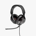 Load image into Gallery viewer, JBL Quantum 300 Hybrid wired over-ear PC gaming headset with flip-up mic
