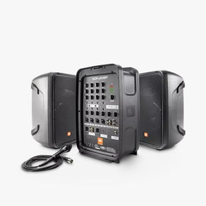 JBL EON208P Portable 20.32cm 2 Way PA with Powered 8 Channel Mixer and Bluetooth