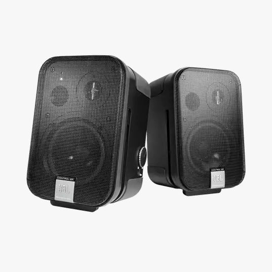 JBL Control 2P Stereo Pair Compact Powered Reference Monitor System