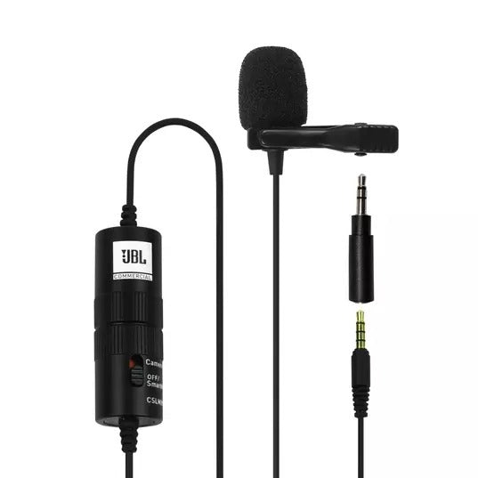 JBL CSLM20B Battery Powered Lavalier Microphone