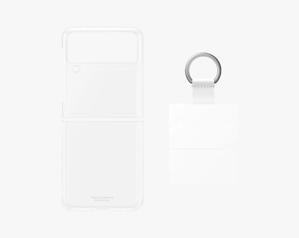 Samsung Galaxy Z Flip3 5G Clear Cover with Ring EF-QF711CTEG