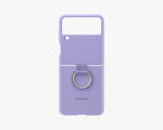 Load image into Gallery viewer, Samsung Galaxy Z Flip3 5G Silicone Cover with Ring EF-PF711TNEG
