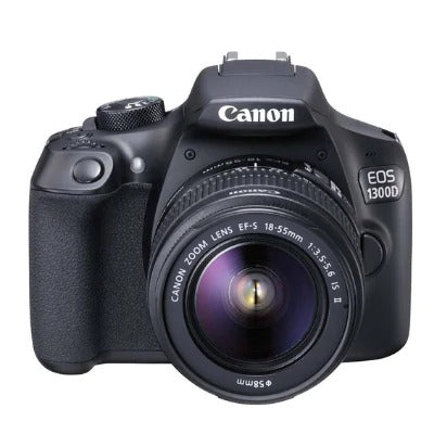 ओपन बॉक्स, सिंगल लेंस EF S 18 55 IS के साथ अप्रयुक्त Canon Eos 1300D Dslr कैमरा बॉडी