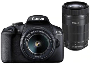 Open Box, Unused Canon EOS 1500D DSLR Camera Body with EF-S 18-55