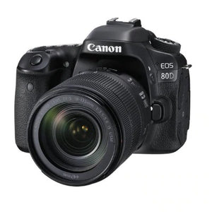खुला बॉक्स, अप्रयुक्त कैनन EOS 80D 24.2MP डिजिटल SLR कैमरा काला