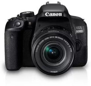 ओपन बॉक्स, सिंगल लेंस EF S18-55 IS STM के साथ अप्रयुक्त Canon EOS 800D DSLR कैमरा बॉडी