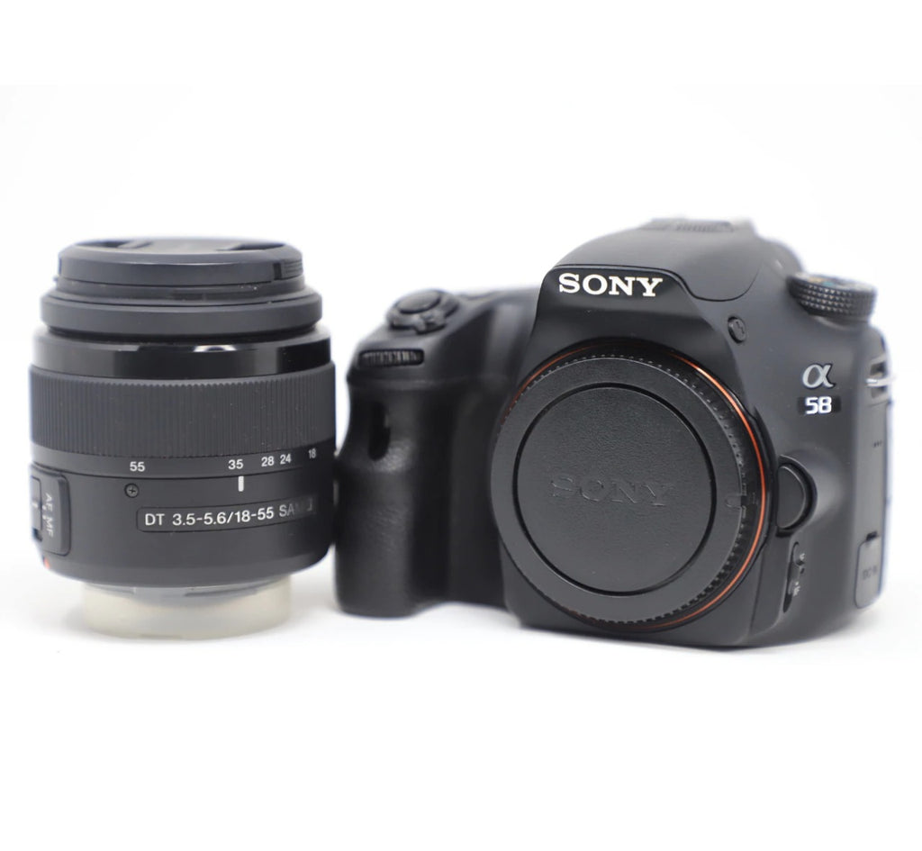 ओपन बॉक्स, 18-55 लेंस वाला अप्रयुक्त Sony A58 बॉडी डीएसएलआर कैमरा