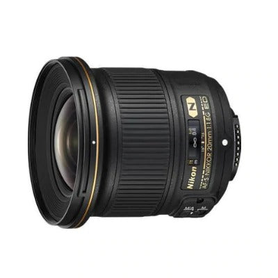 प्रयुक्त Nikon AF S Nikkor 20 मिमी f 1.8G ED लेंस