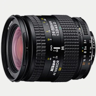 Used Nikon AF Zoom Nikkor 24 50mm f 3.3-4.5 D