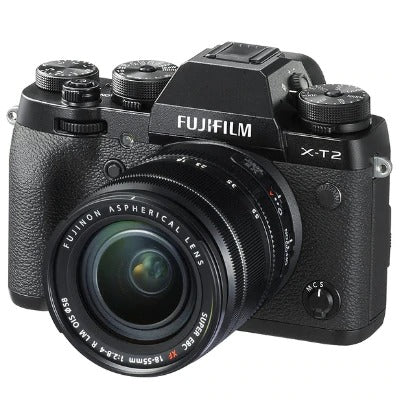 Open Box, Unused Fujifilm X-T2 Mirrorless Digital Camera with 18-55mm F2.8-4