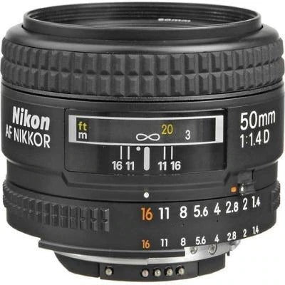 Used Nikon AF Nikkor 50 mm f/1.4D Lens