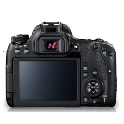ओपन बॉक्स, अप्रयुक्त कैनन EOS 77D DSLR कैमरा बॉडी सिंगल लेंस के साथ: EF-S18-55 IS STM