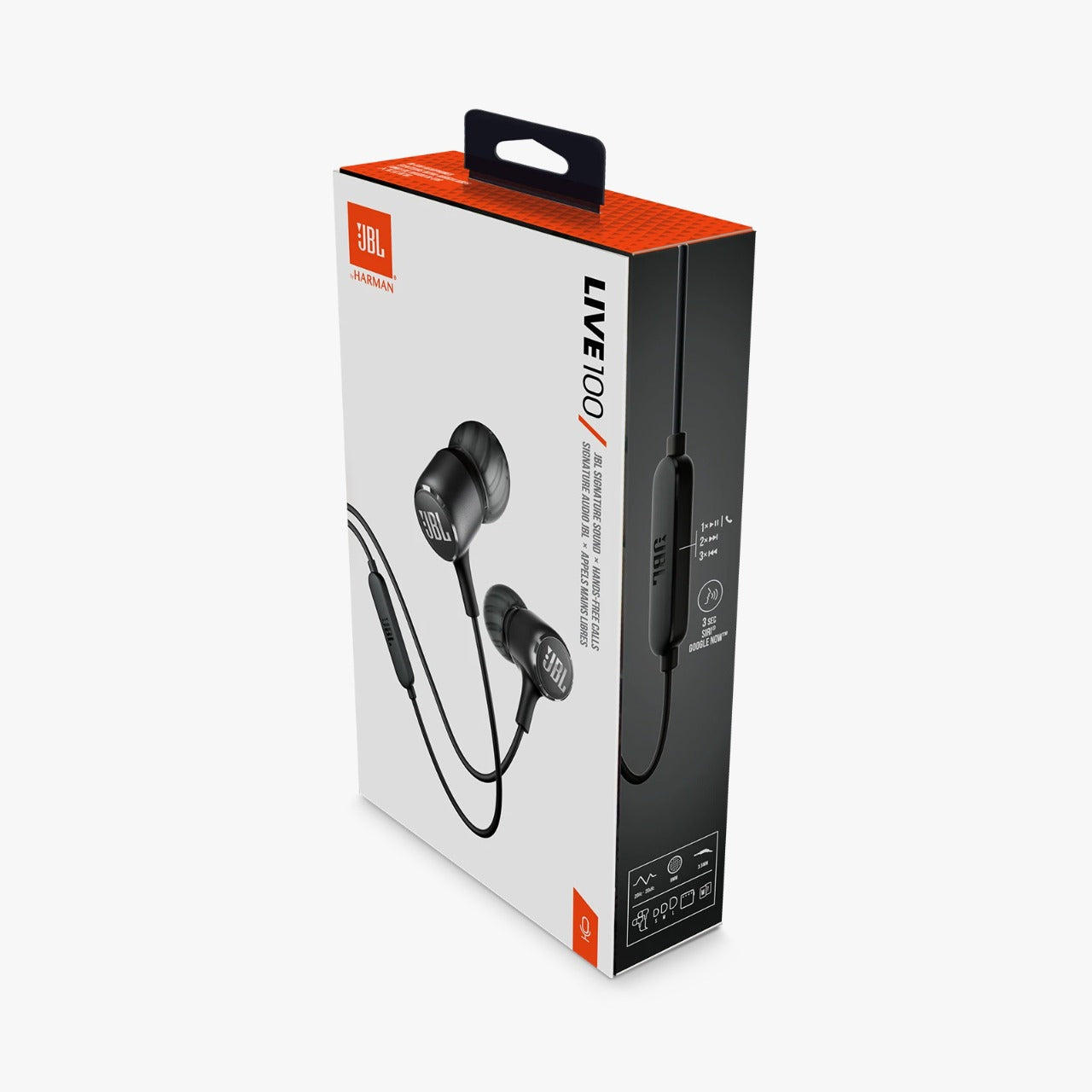 JBL In Ear Headphones LIVE100