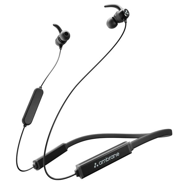 Ambrane Bassband Hyper Wireless Bluetooth Earphones (Black)