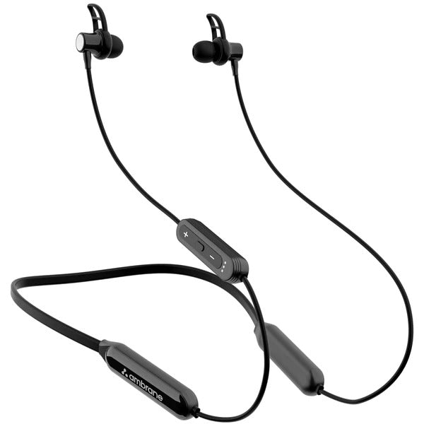 Ambrane Melody Pro Wireless Bluetooth Earphones (Black)