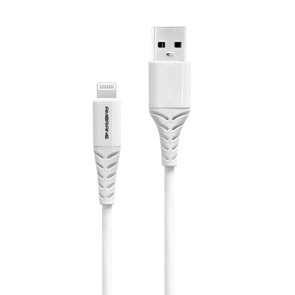 Ambrane ACL-11 Iphone Lightning Cable, 1 Meter (White)