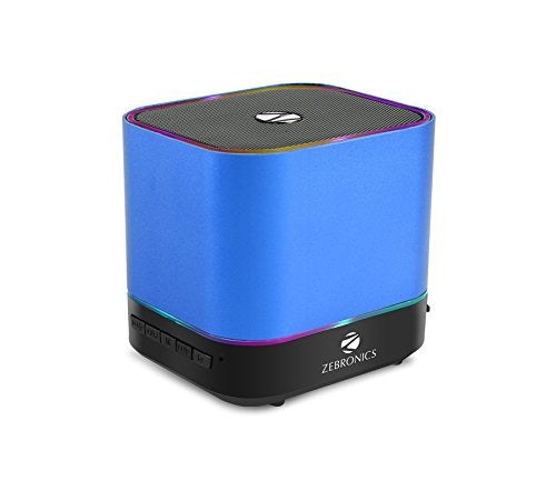 Zebronics Portable Bluetooth Speaker (Dice) -Btucf