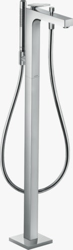 AXOR Citterio Single lever bath mixer floor-standing with lever handle - rhombic cut Chrome 39471000