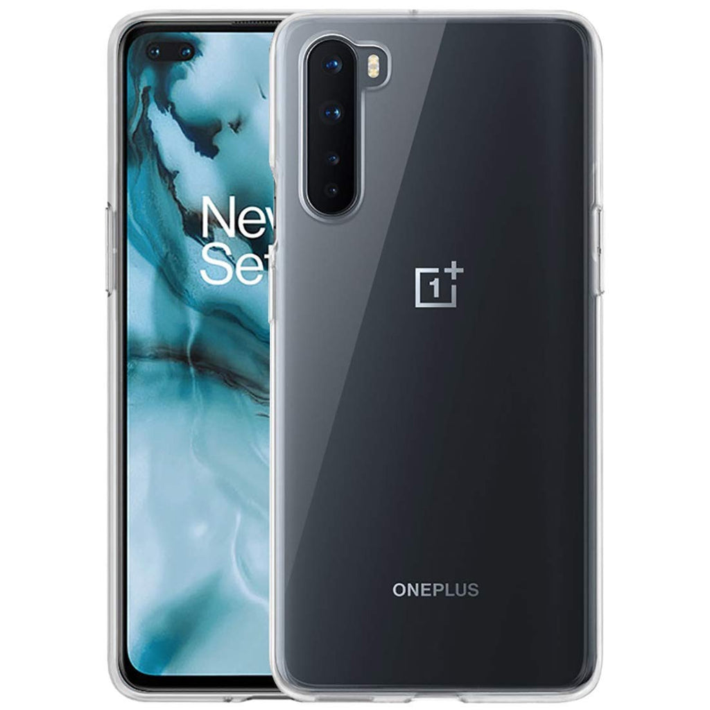 Open Box, Unused Amazon Brand - Solimo Back Cover for OnePlus 9R (Soft & Flexible Back case) Transparent