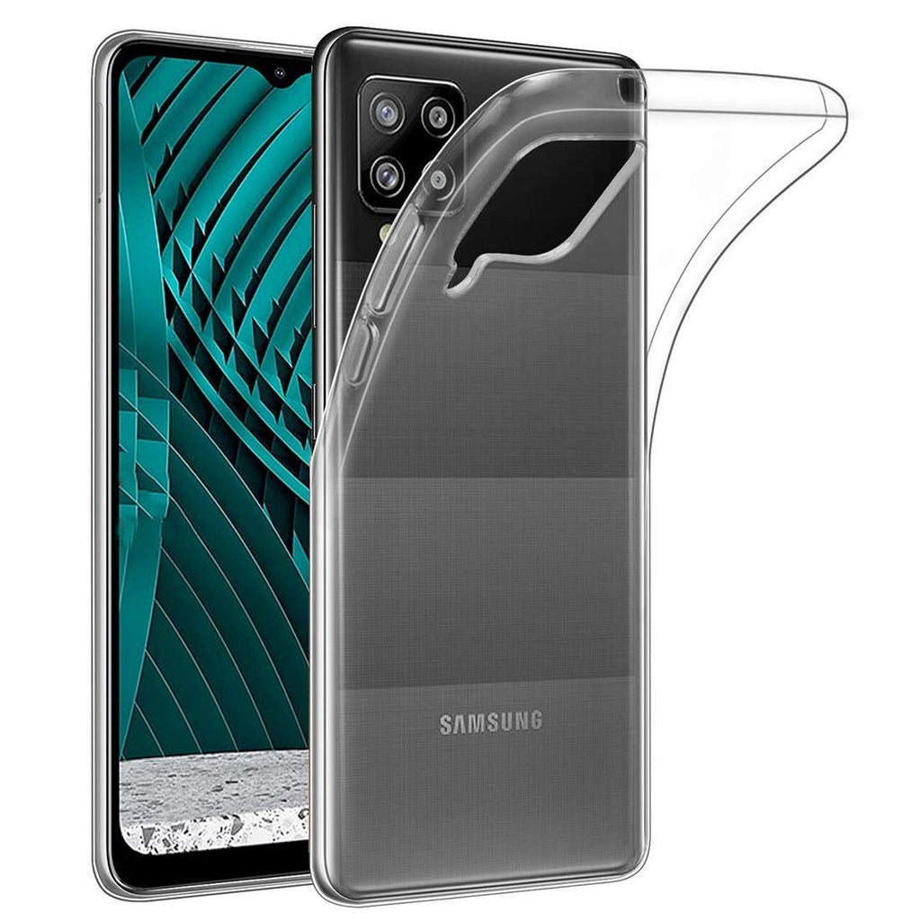 Open Box, Unused Amazon Brand - Solimo Back Cover for Samsung Galaxy M12/Samsung Galaxy F12 - Transparent