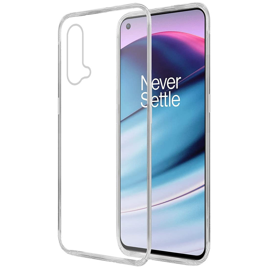 Open Box, Unused Amazon Brand - Solimo Basic Back Cover for OnePlus Nord CE 5G (Silicone | Clear)