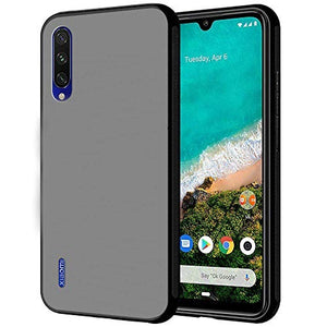 Open Box, Unused Amazon Brand - Solimo Mi A3 Mobile Cover (Hard Back & Slim),Black