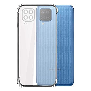 Open Box, Unused Amazon Brand - Solimo Mobile Cover (Soft & Flexible Shockproof Back Case with Cushioned Edges) Transparent for Samsung Galaxy F62