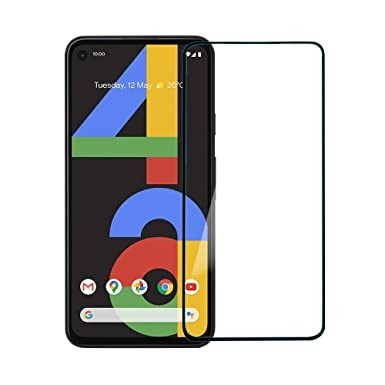 Open Box, Unused Amazon Brand - Solimo Full Body Tempered Glass for Google Pixel 4A , with Installation kit