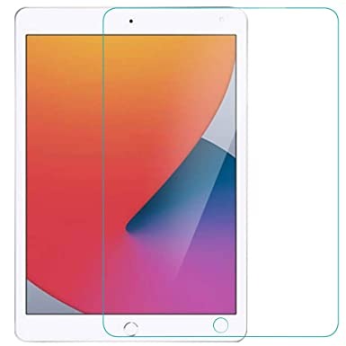 Open Box, Unused Amazon Brand - Solimo Tempered Glass for iPad 8 10.2 inch 2020