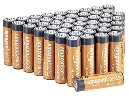 खुला बॉक्स, अप्रयुक्त AmazonBasics AA प्रदर्शन क्षारीय गैर-रिचार्जेबल बैटरी (48 गिनती) - उपस्थिति भिन्न हो सकती है