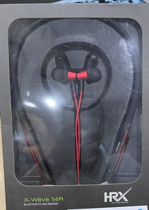 Open Box Unused HRX X Wave 14R with Bass Boost Mode Bluetooth Headset