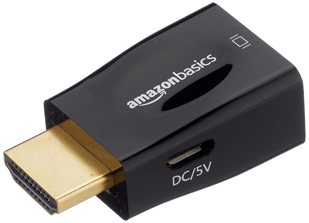 Open Box, Unused AmazonBasics HDMI to VGA Adapter