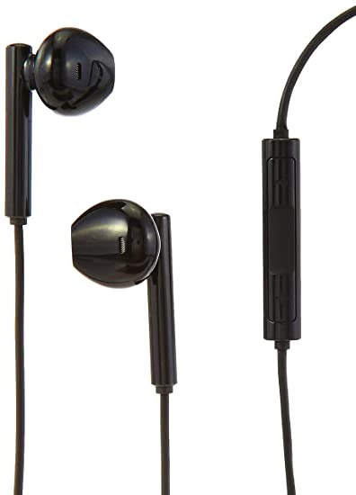 Open Box, Unused Amazonbasics L6Lep002-Cs-H Wired In Ear Earphones With Mic (Black)
