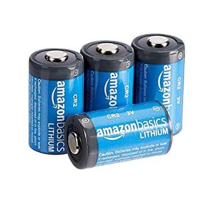 खुला बॉक्स, अप्रयुक्त AmazonBasics लिथियम CR2 3V बैटरी - 4-पैक