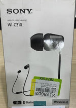 Load image into Gallery viewer, Open Box, Unused Sony WI-C310 Wireless Headphones with 15 Hrs Battery Life
