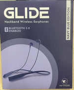 Load image into Gallery viewer, Open Box, Unused Wings Glide Neckband with Siri and Google Assistant Bluetooth Headset
