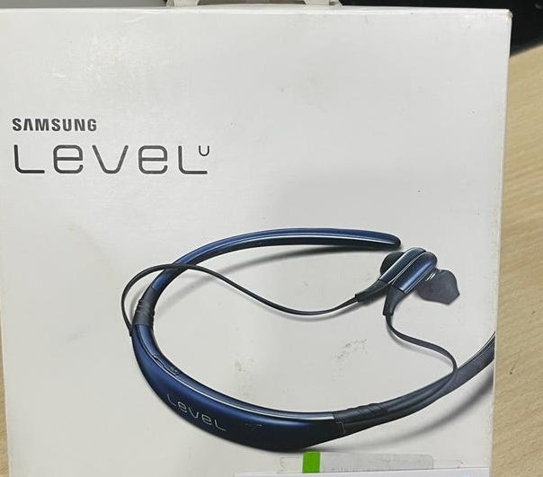 Open Box, Unused Samsung Original Level U Bluetooth Wireless in-Ear Headphones (Black and Sapphire)