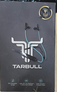 Open Box, Unused TARBULL MusicMate 410 Bluetooth Wireless in Ear Earphones with Mic (Black and Blue)