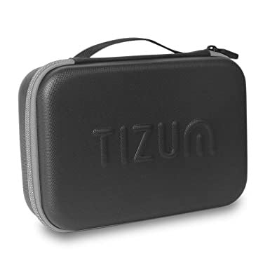 Open Box, Unused Tizum Z91 Electronic Travel Gadgets & Accessories Organizer Multipurpose Pouch, Rugged Travel Friendly (Grey Zip)
